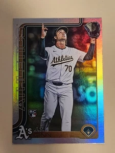 2025 Topps Series 2 J.T. Ginn Rainbow Foil Parallel Rookie Oakland Athletics - Picture 1 of 2