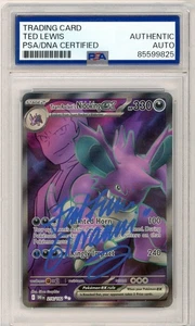 PSA Ted Lewis Team Rocket's Nidoking ex 216/182 Sv10: Destined Rivals Holo 2025 - Imagen 1 de 2