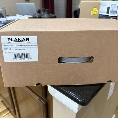 ***Planar 997-5602-00 Quad Monitor Stand for 15"-24" Tilt Swivel Rotate*** - Image 1 of 2