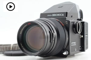 [N COMO NUEVO] Lente para cámara fotográfica mediana Zenza Bronica ETRS ETR S 150 mm f3,5 de JAPÓN - Imagen 1 de 18