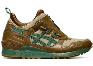 Size 11 - Asics Gel Lyte MT Mens Brown Green Leather Sneakers Shoes *BRAND NEW* - Picture 1 of 6