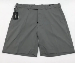 NWT RLX Ralph Lauren Men's Tailored Fit Performance Golf Shorts, Grey, Size 32W - Picture 1 of 4
