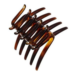 Camila Paris Hair Side Combs Interlocking Hair Combs with Swarovski Crystals - Picture 1 of 10