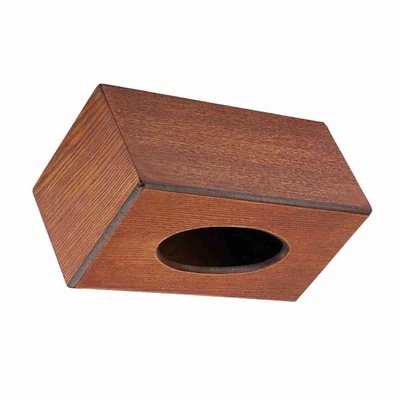 Rectangular Wooden Tissue Box 23*12*10cm (light Color) - Image 1 of 4