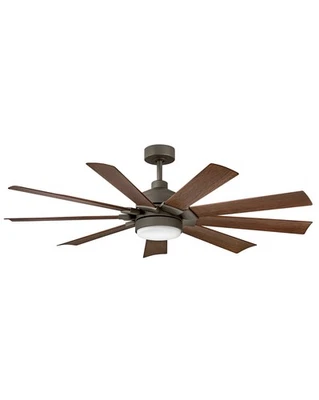 Metallic Matte Bronze 60"Ceiling Fan from the Turbine Collection - Image 1 of 4