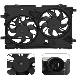 Ventilador de refrigeración eléctrico motor 12 V negro para Ford Fusion/Lincoln MKZ 2010-2012 3,5 L - Imagen 1 de 10