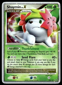 Pokemon TCG Platinum #126/127 Shaymin LV.X MP - Picture 1 of 2