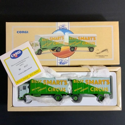 Corgi 97891 AEC Mercury Truck & Trailer Billy Smarts Circus Diecast Vehicle 1992 - Imagem 1 de 4