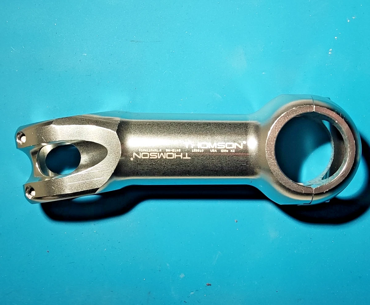 Thomson Elite x2 Stem 31.8 110mm silver RARE | eBay
