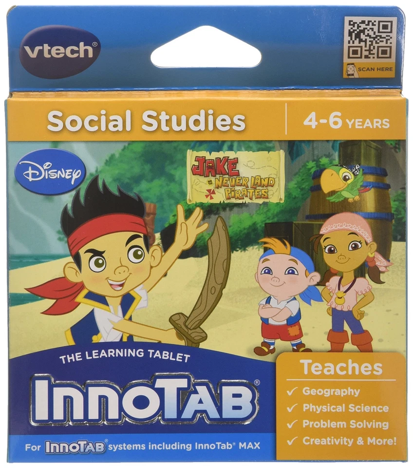 VTech InnoTab Software: Jake and the Never Land Pirates - Image 1 of 3