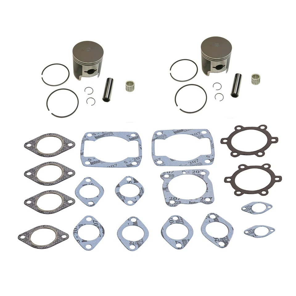 Kit de extremo superior SPI .020 Over Bore para Arctic Cat 500 Snow muchos 1976-1988 70,5 mm Foto 1 de 1