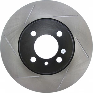 StopTech For BMW 325iX 1988 89 90 1991 Slotted Brake Rotor Front Passenger Side - Picture 1 of 8
