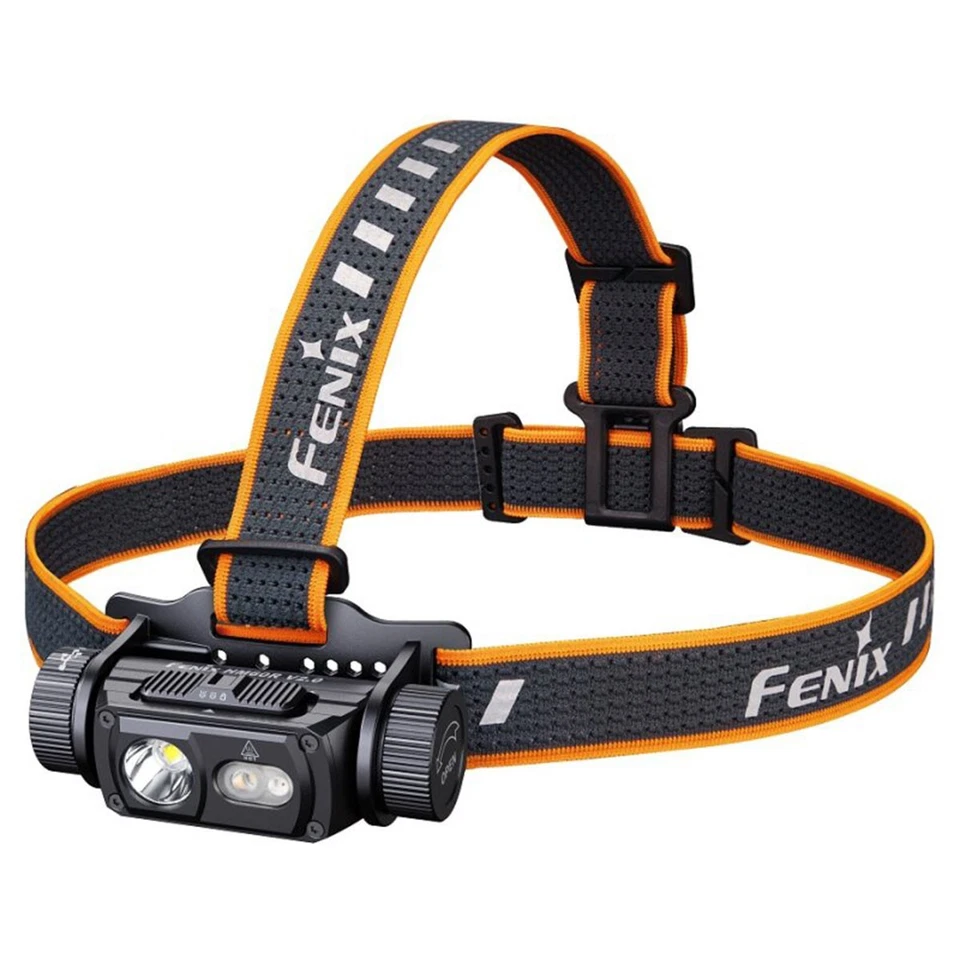 Fenix HM60R V2.0 1600 Lumen LED Stirnlampe - Schwarz - Bild 1 von 4