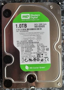 Western Digital Caviar Green 1TB,Internal,5400 RPM,8.89 cm (3.5") (WD10EADS)... - Picture 1 of 2