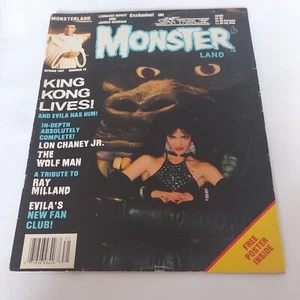 1987 Frühling, Forrest Ackerman's Monsterland Magazine, King Kong Lives (CP291) - Bild 1 von 3