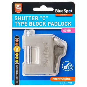 60mm Heavy-Duty Padlock High Security Shutter Shipping Container Chain Pad Lock - Picture 1 of 3