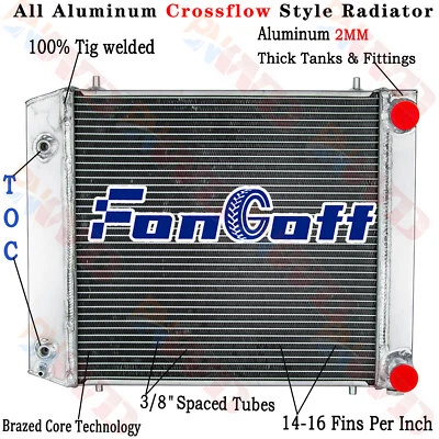 Radiador de 3 filas para Land Rover Defender Discovery 300TDI Defender 90/110 1993-1999 Foto 1 de 4