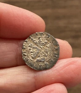 ESCOCIA. DAVID II (1329-1371). CENTAVO DE PLATA. - Imagen 1 de 2