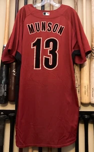 Eric Munson - 2007 Houston Astros Cool Base BP Game Used Jersey - Astros COA - Picture 1 of 9