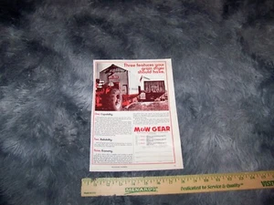 M&W Getreidetrockner Bauernhof/Landwirtschaft Druck Anzeige aus Magazin Vintage 1977 - Bild 1 von 2