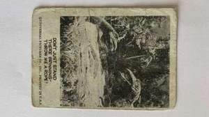 1961 Leaf Spook Stories #124 Don't just stand there grinning V47054