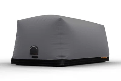 Capa de carro externa | Granizo, neve, UV, chuva, cápsula de proteção térmica 162"x82"x62" - Imagem 1 de 4