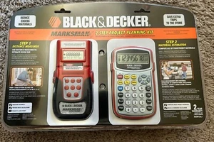 Black & Decker Marksman 2 Step Project Planning Kit Materials + Dist. Calculator - Picture 1 of 2