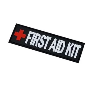 IFAK First Aid Kit Medic Cross PVC rubber patch - Picture 1 of 1