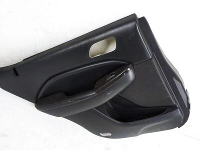 Acura MDX 2004 2005 2006 panel interior de la puerta del conductor trasero izquierdo negro Foto 1 de 4