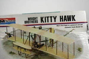 Kit monograma sin construir #5300 Wright Bros - Kitty Hawk - Imagen 1 de 2