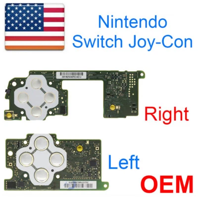OEM Left + Right Motherboard Key Circuit Main Board For Nintendo Switch Joy-Con - Image 1 of 4