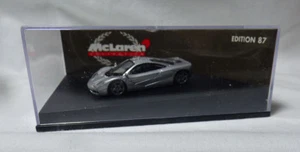 Paul's Model Art 1:87 Mc Laren Collection Edition 87 F1 Roadcar Silver Original Packaging - Picture 1 of 2