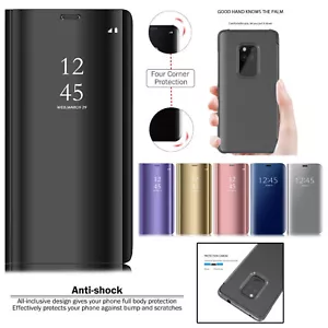 Smart Mirror View Case For Huawei Mate 20 10 Pro P10 Lite P8 Lite Phone Cover - Picture 1 of 16