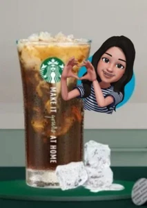 Starbucks Glas 360 ml NEU für Eiskaffee Becher - Bild 1 von 3