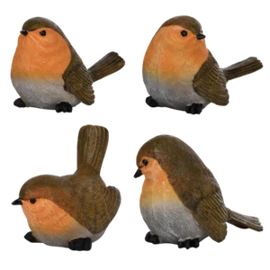 Esschert-Garten-Figur-Rotkehlchen Garten Vogel 1 Set 4 Stück 34100154  - Bild 1 von 8