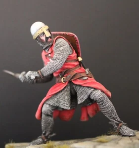 ⭐Action Figure Knight of the Templar Order 90 mm Figures Tin. Painted⭐ - Picture 1 of 5