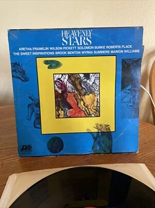 Heavenly Stars Vinyl Lp Atlantic Comp. Feat Aretha Franklin Wilson Pickett UK - Picture 1 of 8