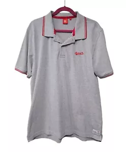 Men's Arsenal FC Polo Shirt Size XL Official AFC Football Team Merch Grey Gift - Bild 1 von 14