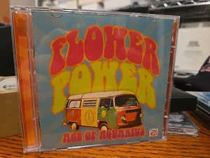 Flower Power: Age of Aquarius - Various (2007) Music CD A 709053 2-CD Set - Foto 1 di 3