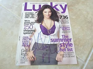 Revista Katherine Mcphee American Idol Firmada Autografiada LUCKY Garantizada - Imagen 1 de 1