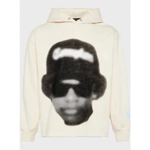 Homme Femme Easy Langarm Pullover Hoodie Sweatshirt Creme Herren Gr. XL - Bild 1 von 9