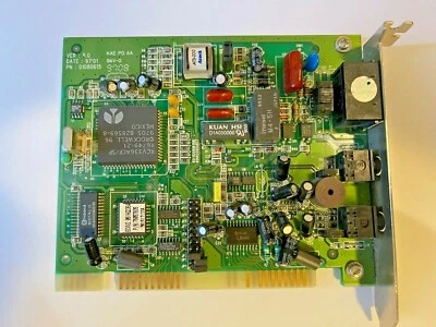 VINTAGE RCV336ACF F34PVS 91.AB070.002 AOPEN ISA SOUND MODEM CARD FCC FELMR34PVP - Image 1 of 4