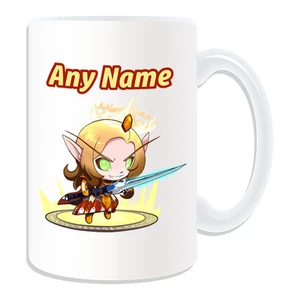 Regalo Personalizado Elfo de Sangre Paladín Taza Caja de Dinero Copa World Warcraft WOW Juego - Imagen 1 de 20