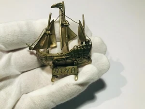 1 Barca a vela - veliero - NINA oggettistica in Argento 800 - Imagen 1 de 3