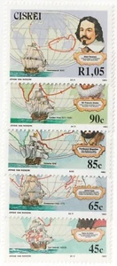 1993 South Africa Ciskei - Sc# 203-7 - Famous Explorers. MNH Cv$7.00 - Picture 1 of 1