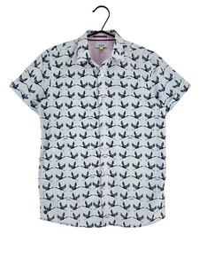 TED BAKER Lässig Formal Kurzarmhemd Jungen Größe 14 J. - Bild 1 von 7