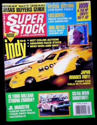 SUPER STOCK & DRAG ILLUSTRATED MAGAZINE, JANUARY 1995 - Image 1 of 4