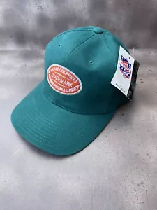 NWT Vintage Miami Dolphins NFL Game Day Annco Strapback Hat Cap 100% Cotton RARE - Picture 1 of 10