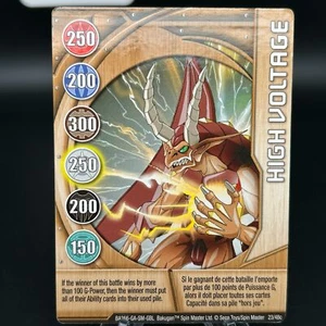 Bakugan HIGH VOLTAGE Metal Gate Card COPPER BA266-GA-SM-GBL 23/48c - Bild 1 von 7