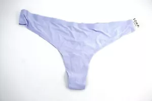 Soma Intimates Enbliss Soft Stretch Thong ~ Tinted Lavender ~ Size:XL NWT - Picture 1 of 4